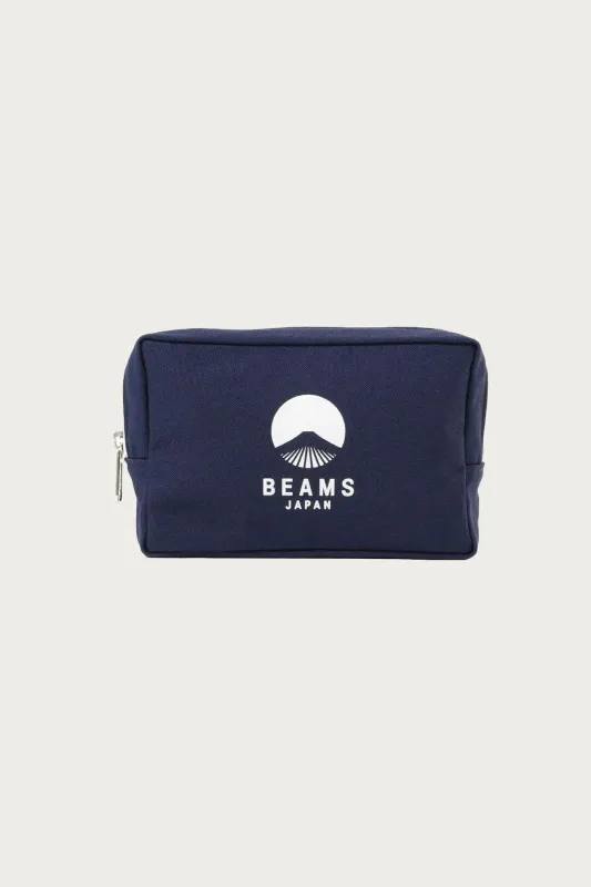 Evergreen Works x Beams Japan Pouch - Navy made by Canoe Club
