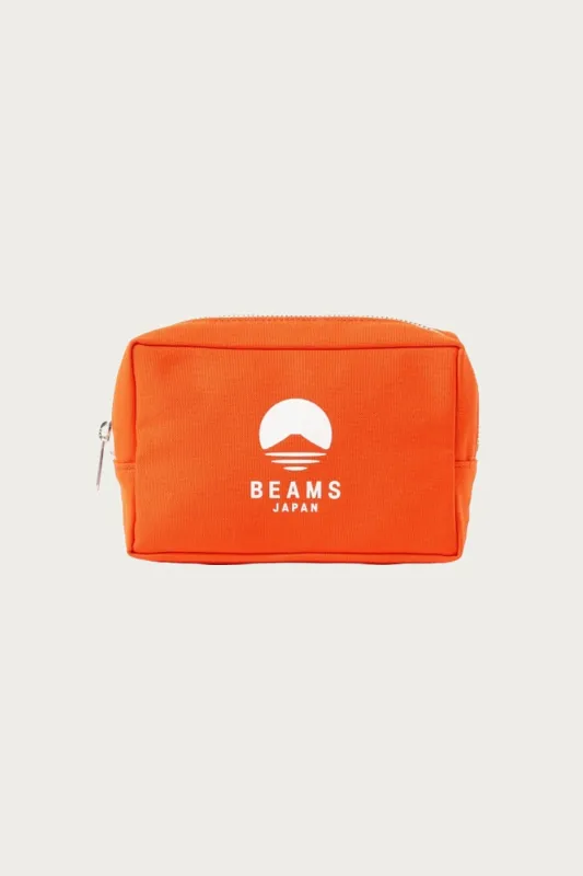 Evergreen Works x Beams Japan Pouch - Orange made by Canoe Club