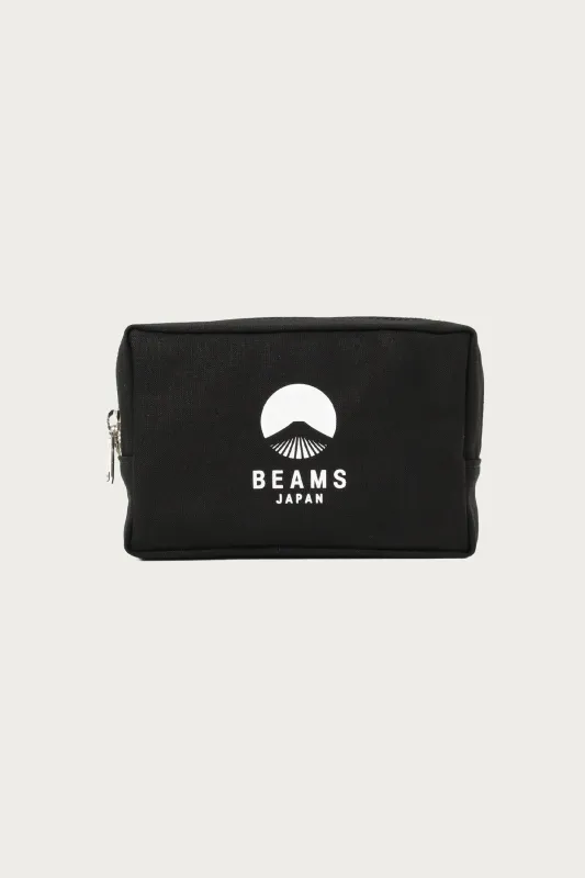 Evergreen Works x Beams Japan Pouch - Black made by Canoe Club