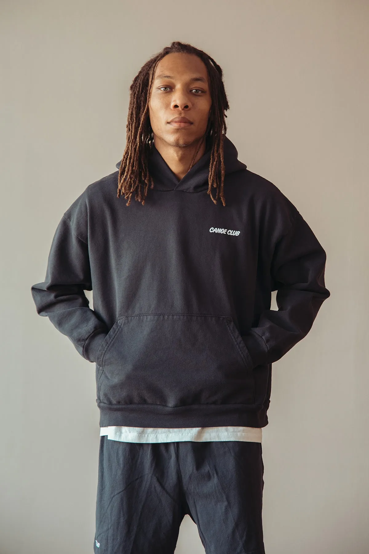 Logo Hoodie - Graphite sold by Canoe Club product image thumbnail 4