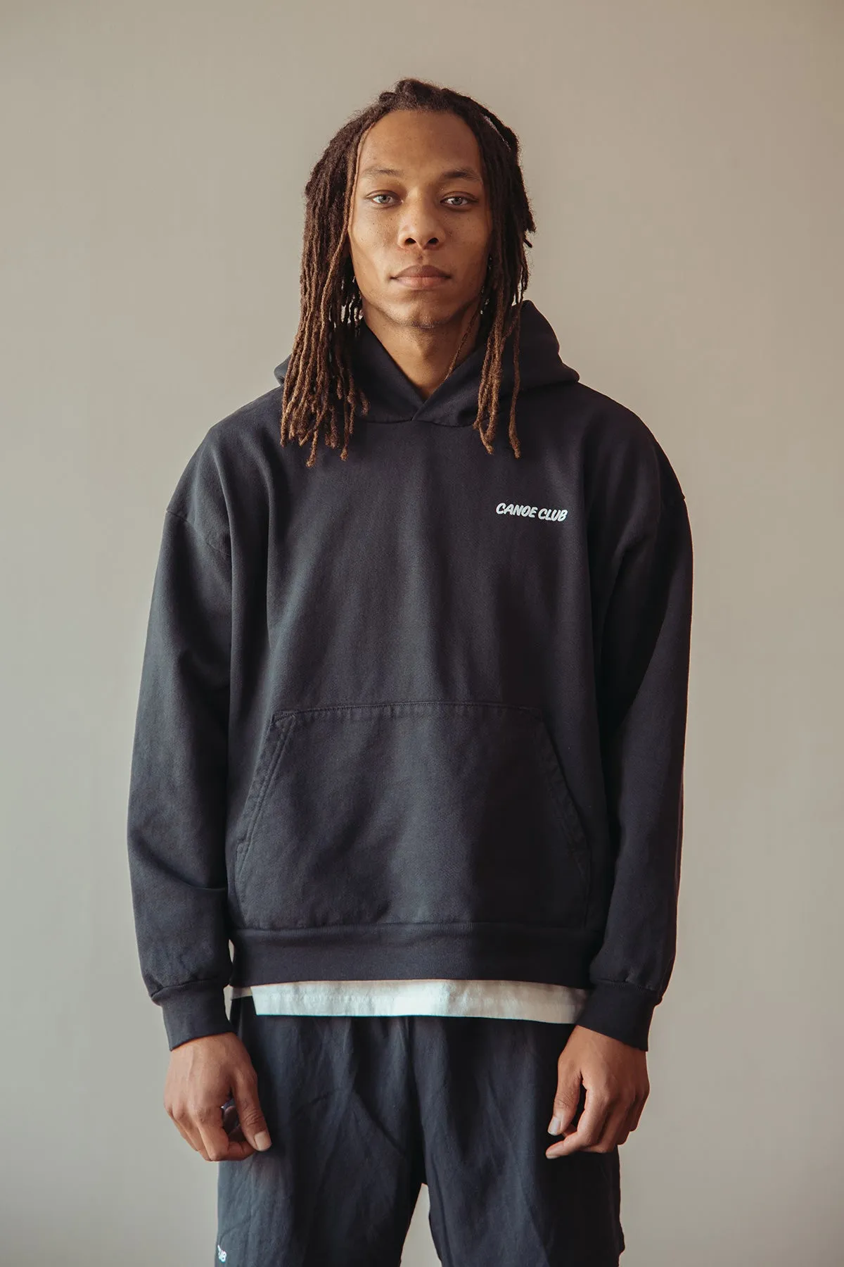 Logo Hoodie - Graphite sold by Canoe Club product image thumbnail 3