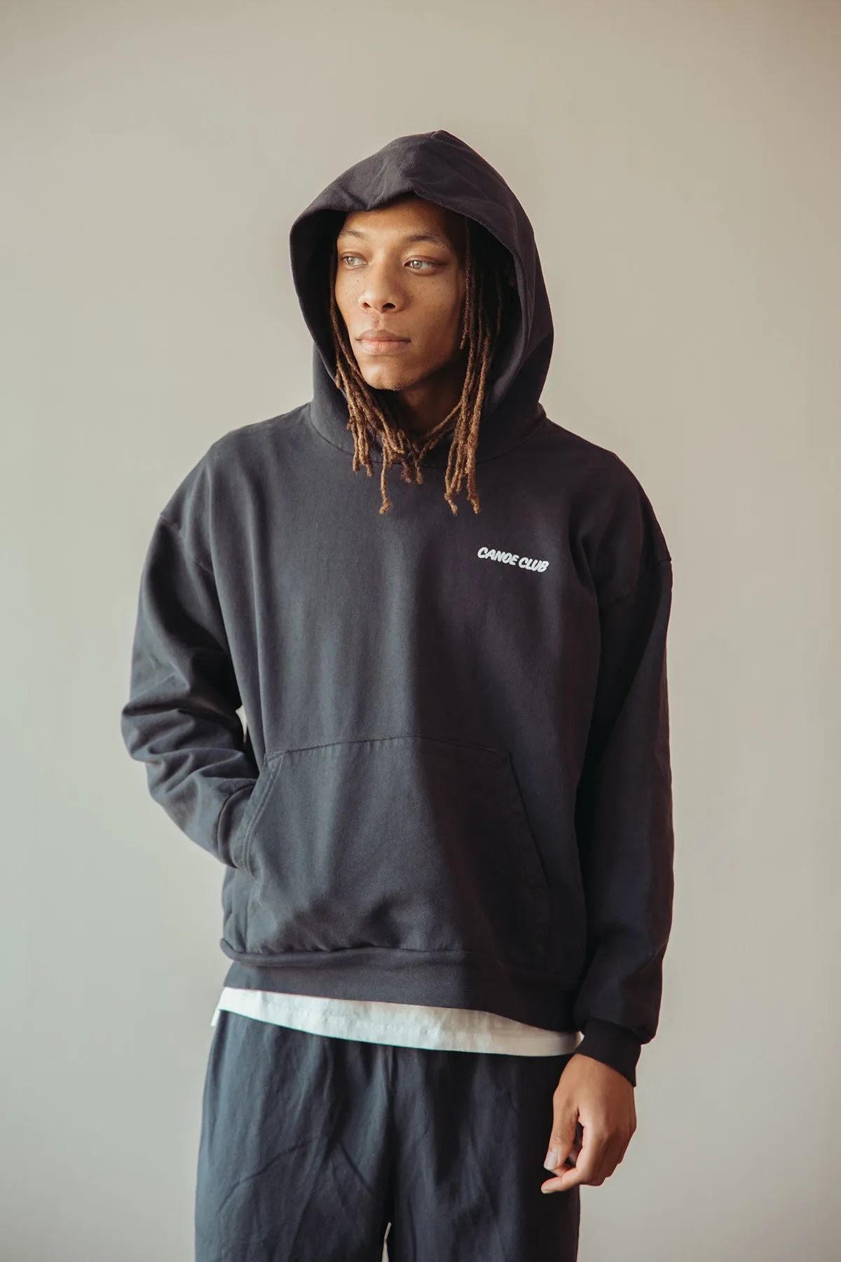 Logo Hoodie - Graphite sold by Canoe Club product image thumbnail 2