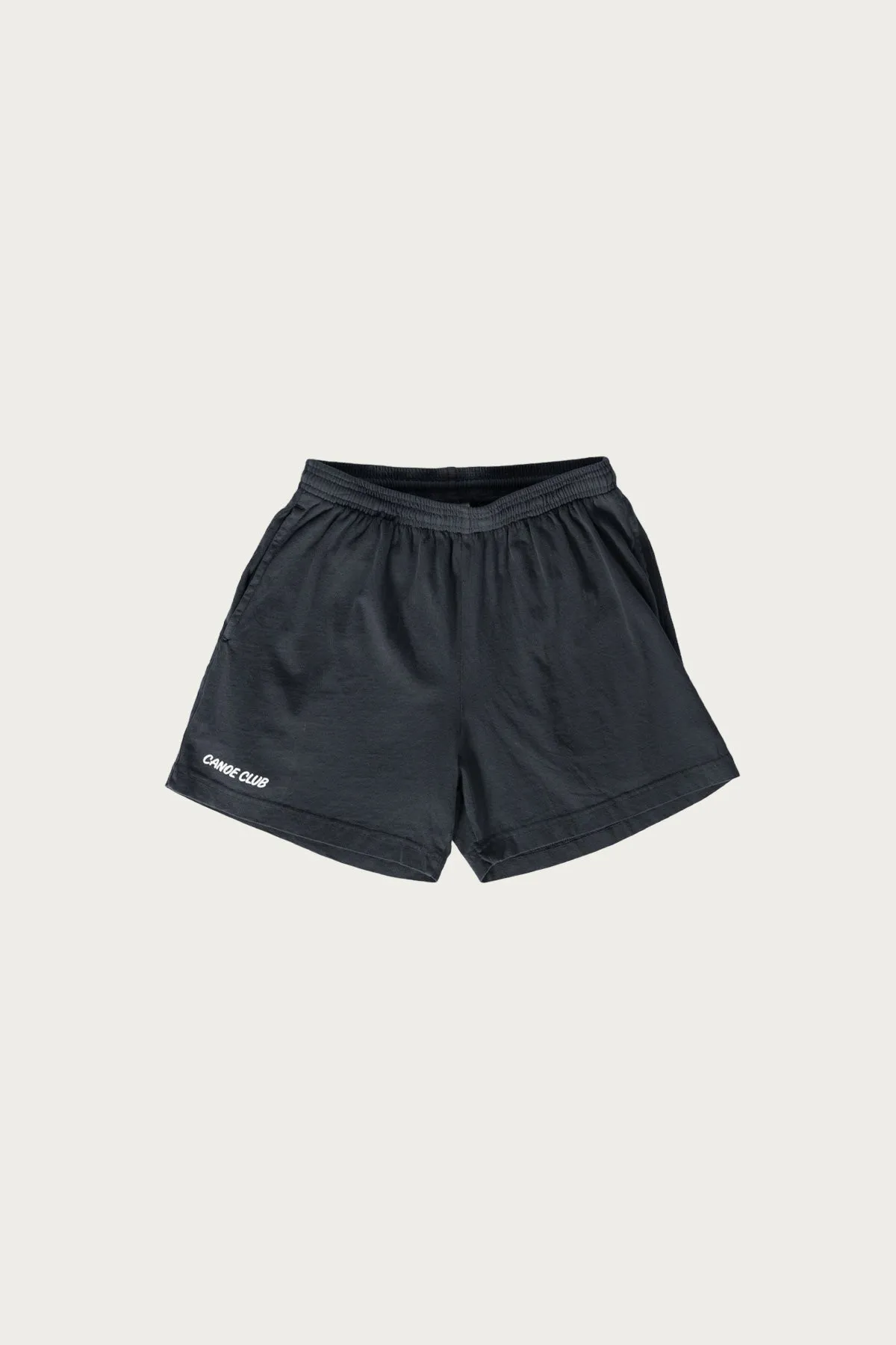 Logo Sweat Shorts - Graphite sold by Canoe Club