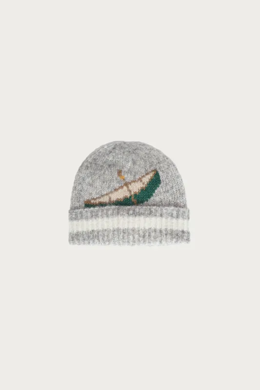 Alpaca Canoe Beanie made by Wythe NY