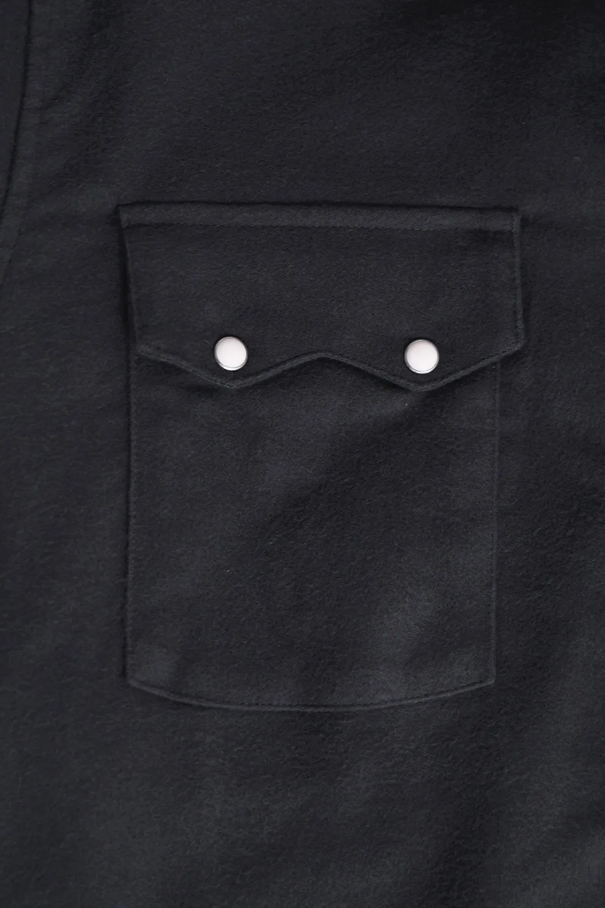 Moleskin Pearl Snap Shirt - Graphite sold by Canoe Club product image thumbnail 2