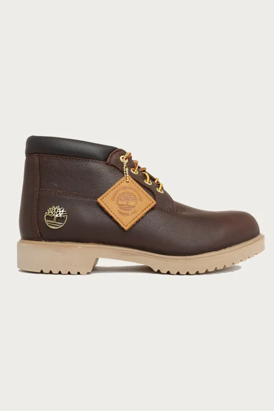 Newman Mid Lace Waterproof Boot - Dark Brown sold by Canoe Club