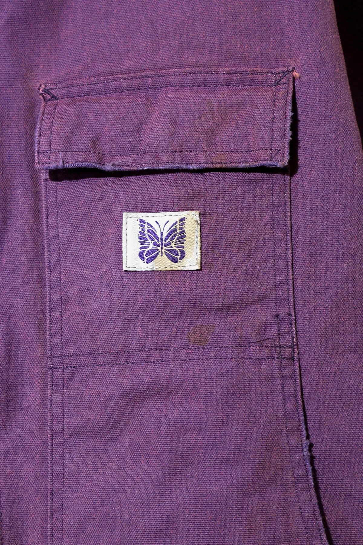 Lumberjack Coat - Purple 11oz Cotton Oxford sold by Canoe Club product image thumbnail 3