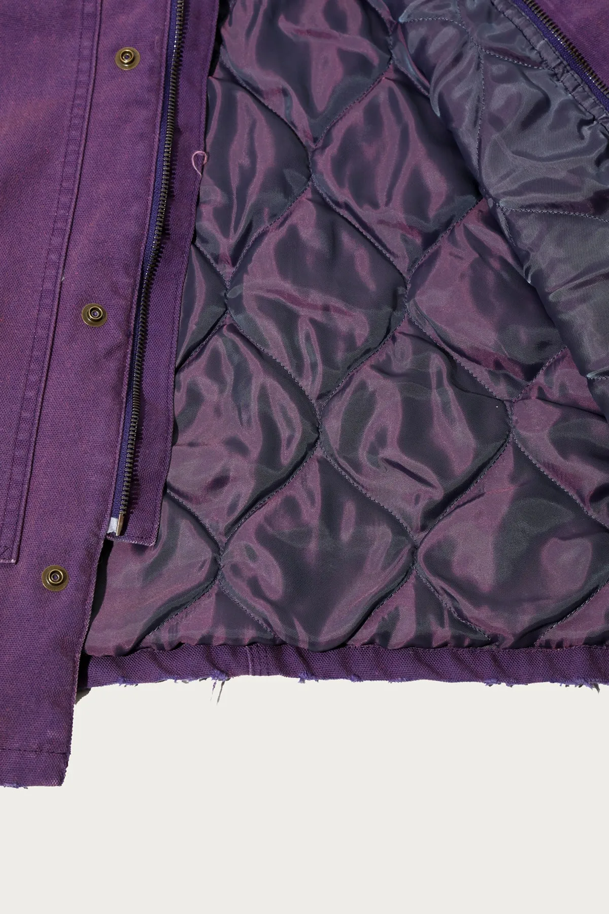 Lumberjack Coat - Purple 11oz Cotton Oxford sold by Canoe Club product image thumbnail 4