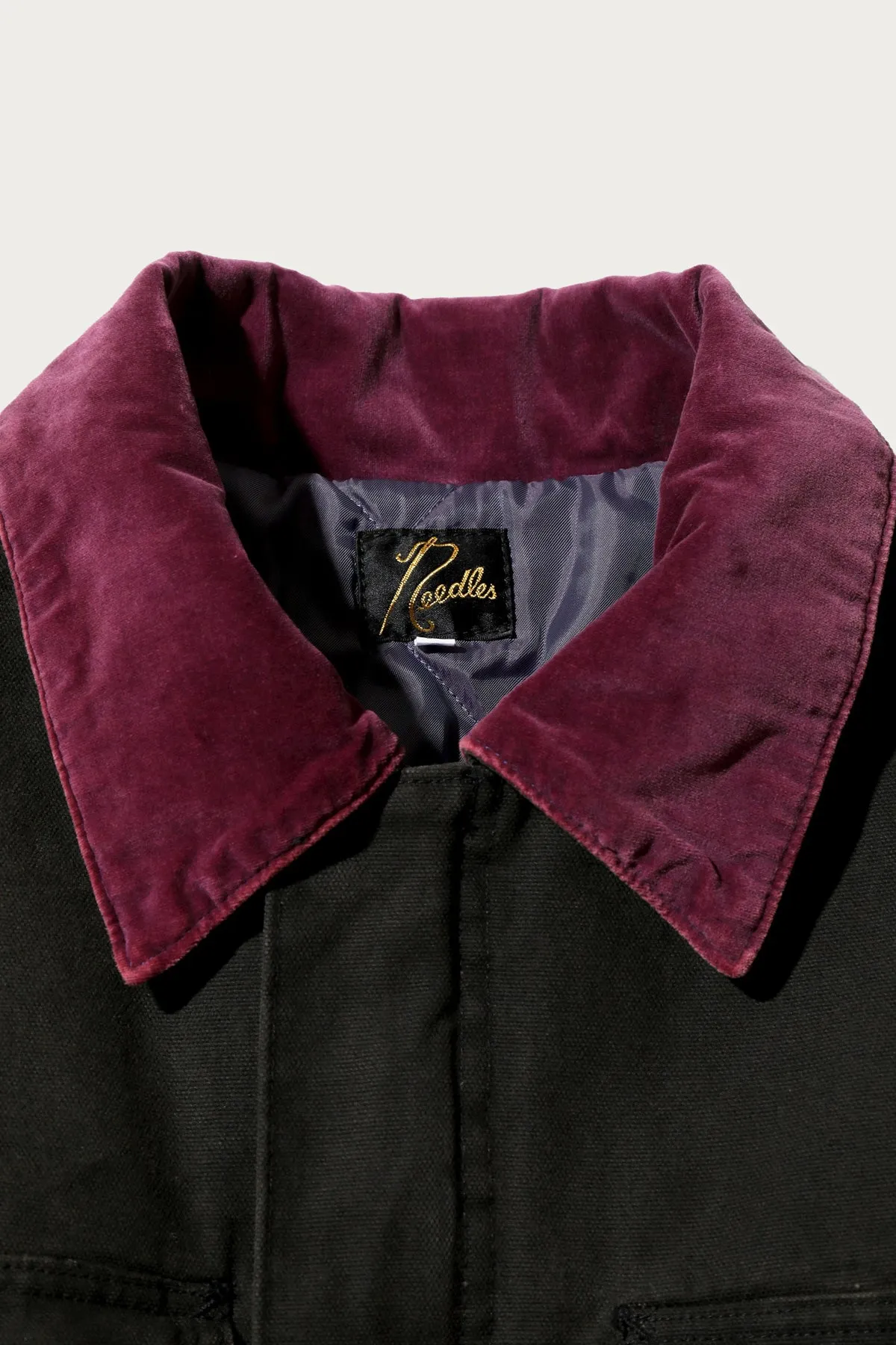 Lumberjack Coat - Black 11oz Cotton Oxford sold by Canoe Club product image thumbnail 2