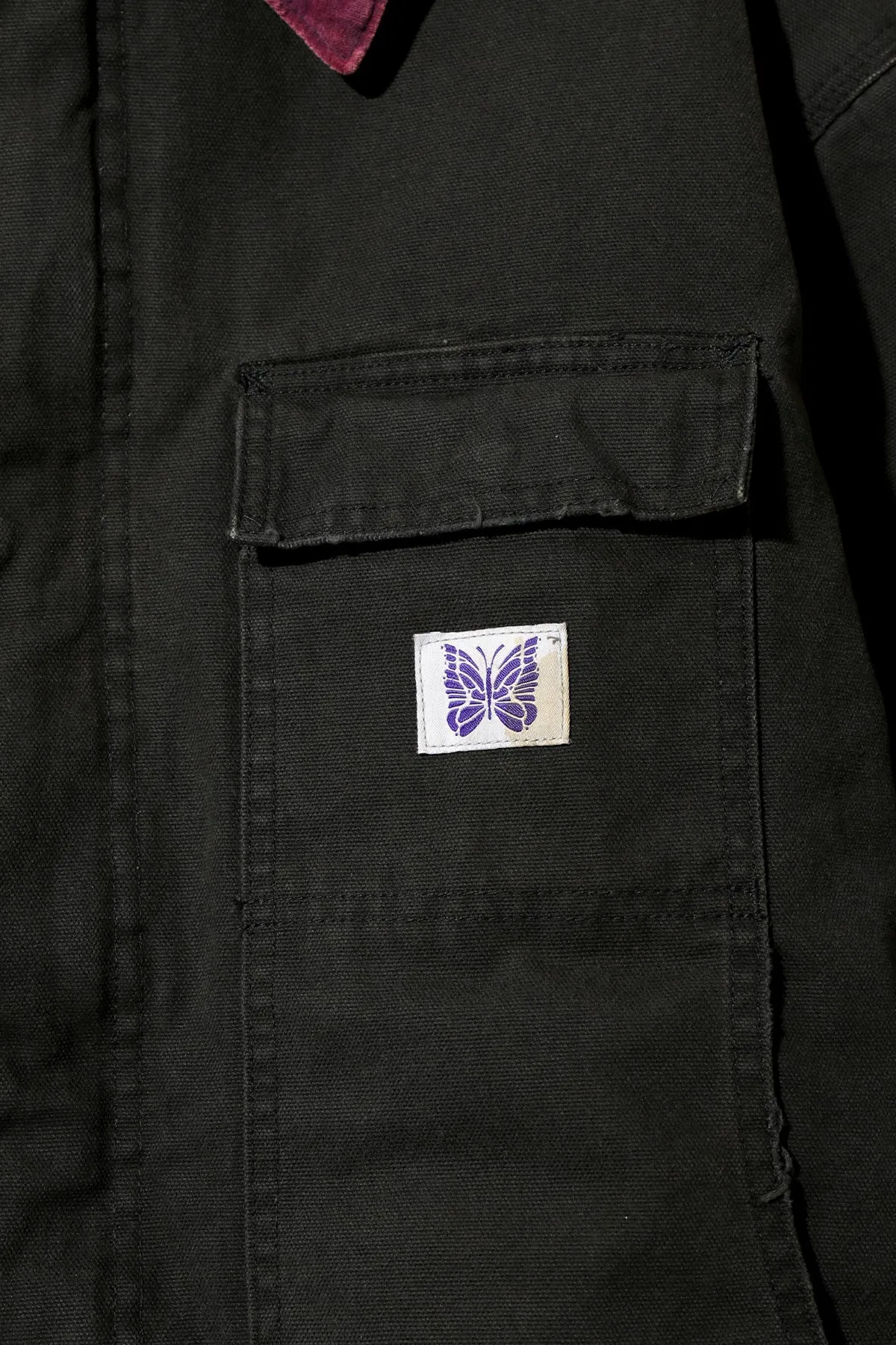 Lumberjack Coat - Black 11oz Cotton Oxford sold by Canoe Club product image thumbnail 3