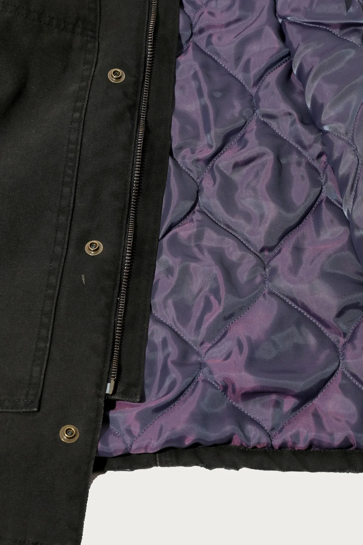 Lumberjack Coat - Black 11oz Cotton Oxford sold by Canoe Club product image thumbnail 4