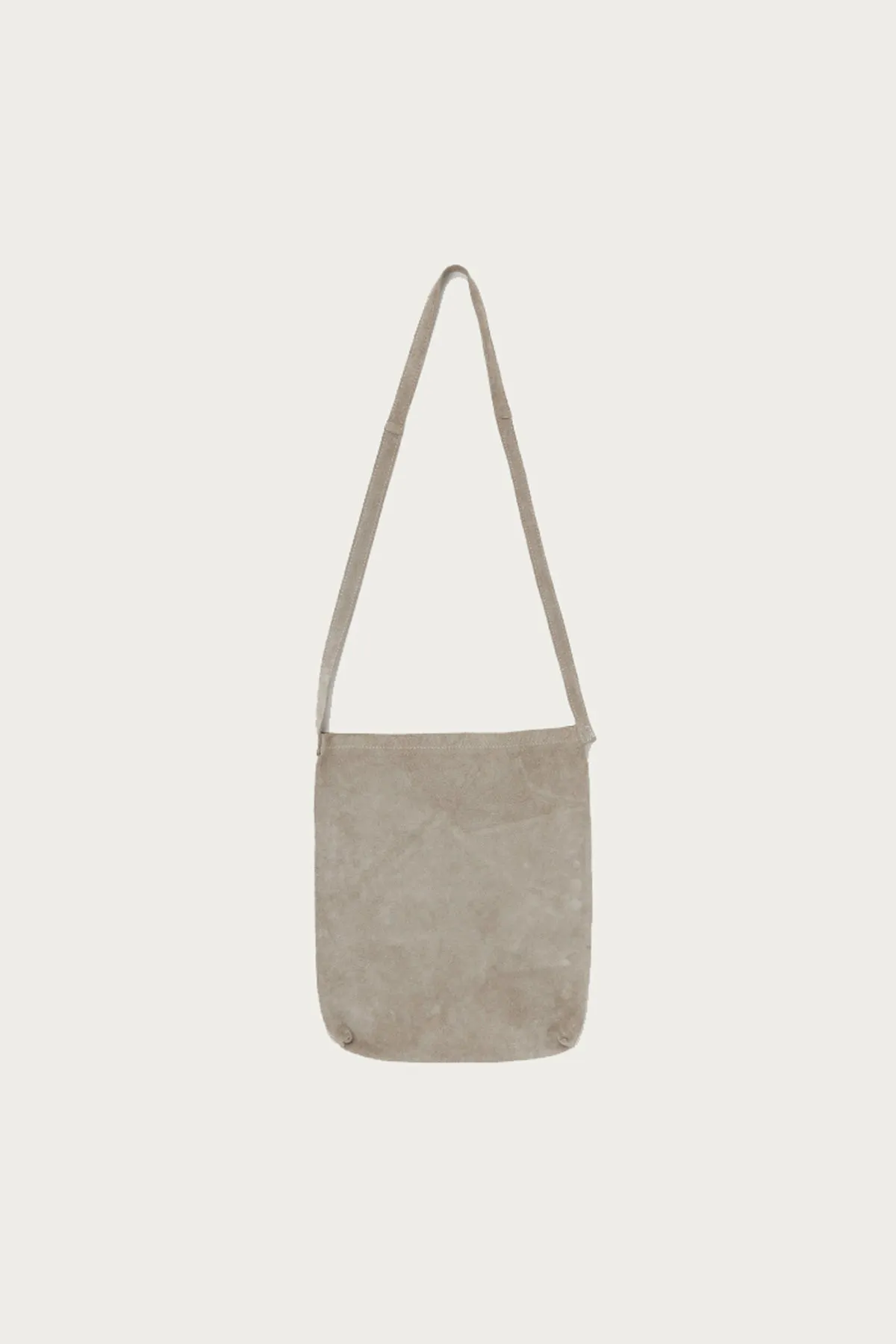 Pig Shoulder Bag Big - Light Grey sold by Canoe Club