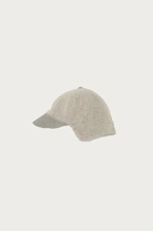 Fleece Ear Cap - Melange Grey made by Hender Scheme