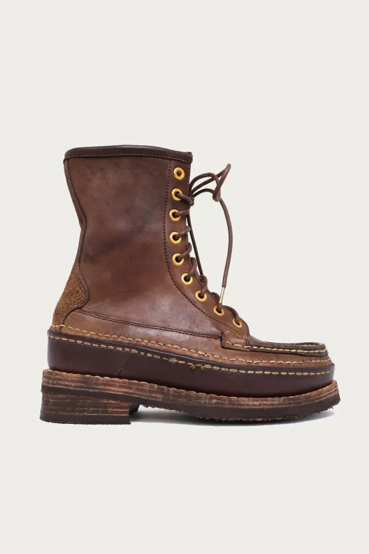 Grizzly Camper Hi-Folk - Dark Brown made by Visvim