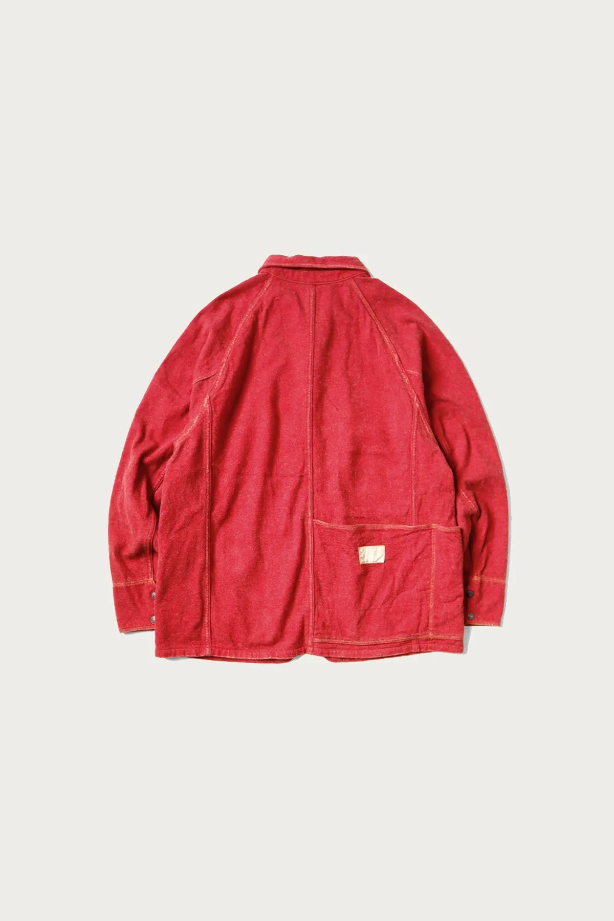 Twill Aging-Wool CACTUS Coverall - Red sold by Canoe Club product image thumbnail 2