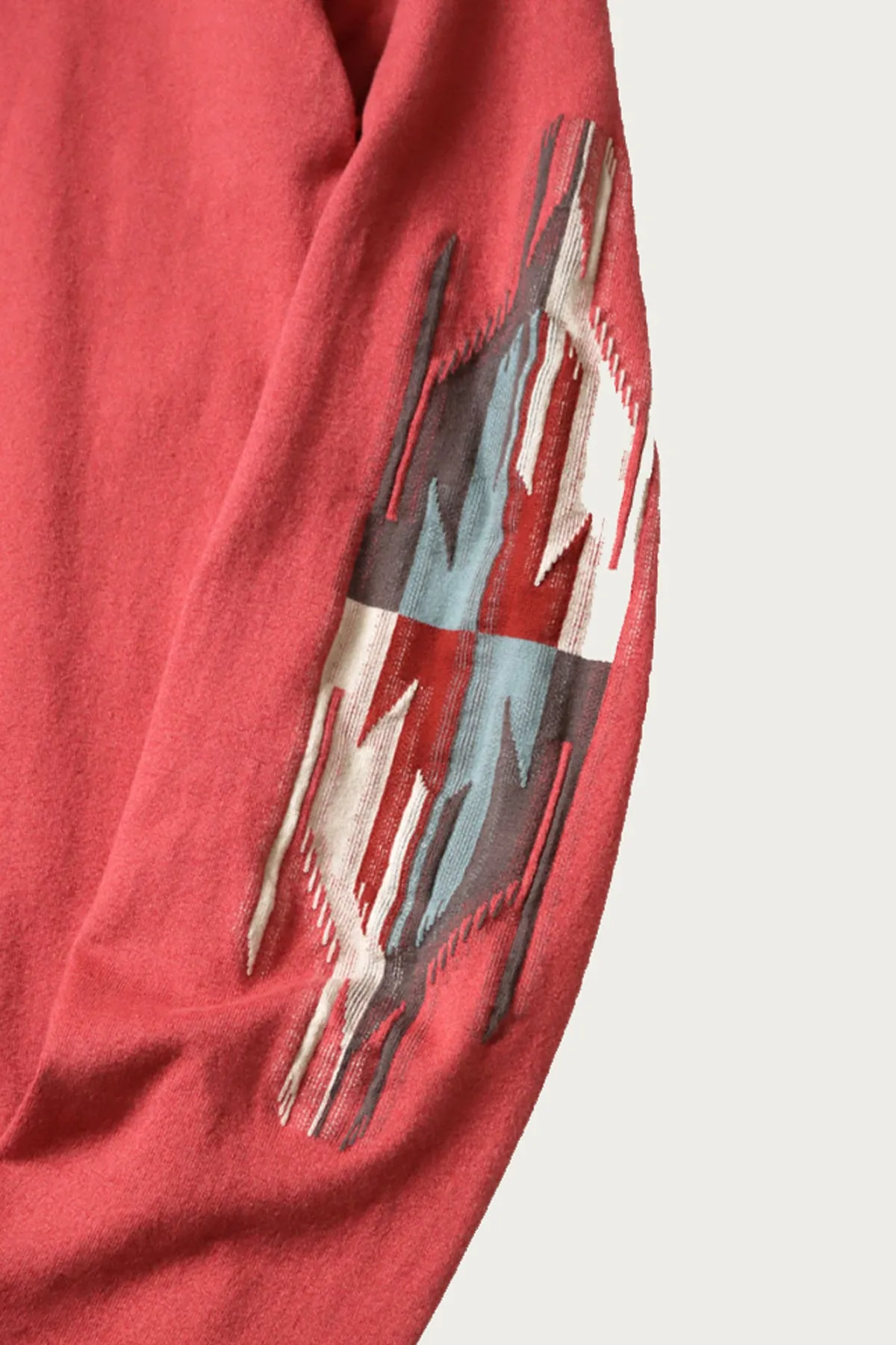 Ortega Jersey Crew Long Sleeve T - Red sold by Canoe Club product image thumbnail 4