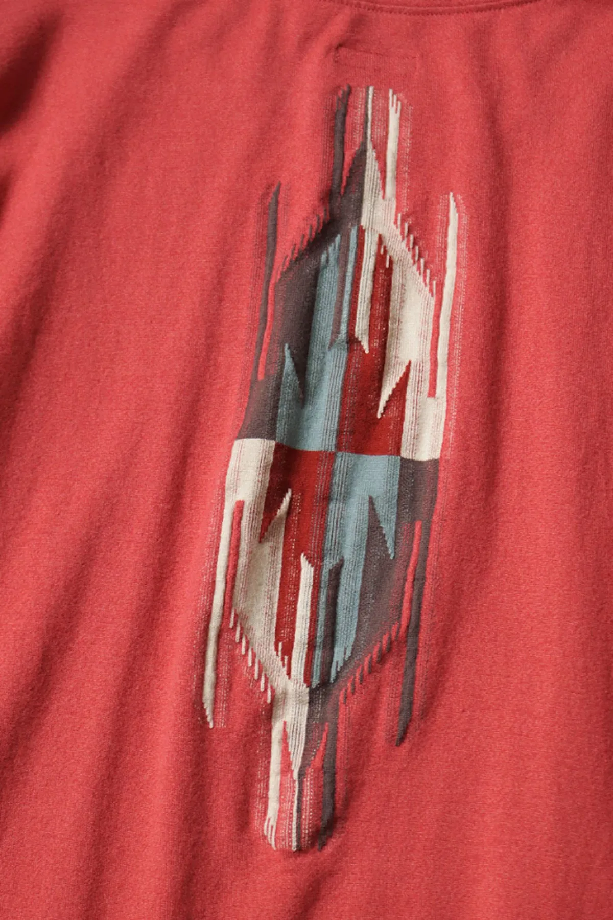 Ortega Jersey Crew Long Sleeve T - Red sold by Canoe Club product image thumbnail 3