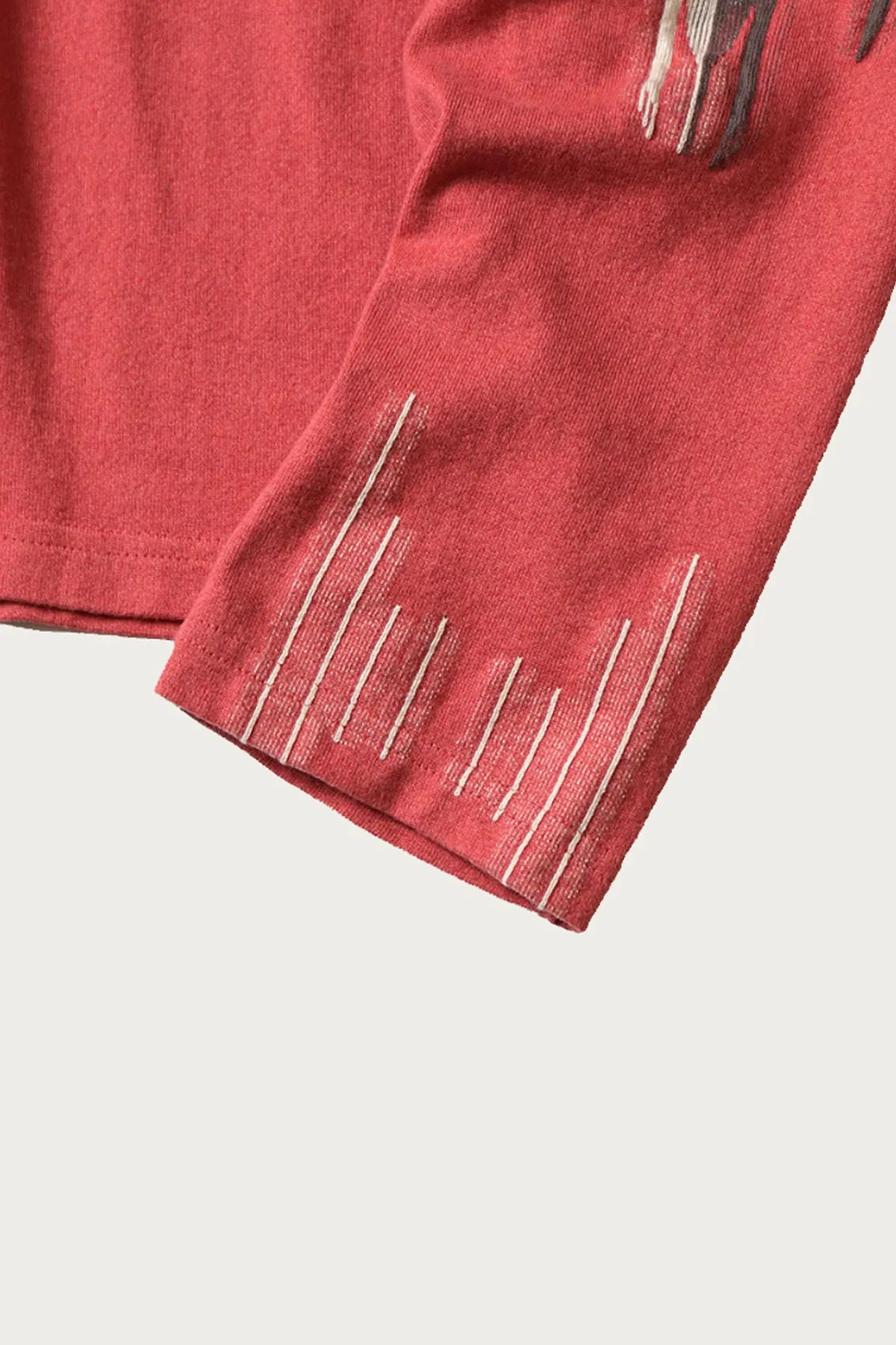 Ortega Jersey Crew Long Sleeve T - Red sold by Canoe Club product image thumbnail 5
