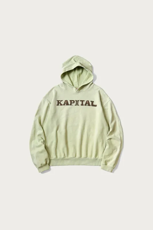 SWT Knit Hoodie (SPEAKEASY KAPITAL) - Mint made by Kapital