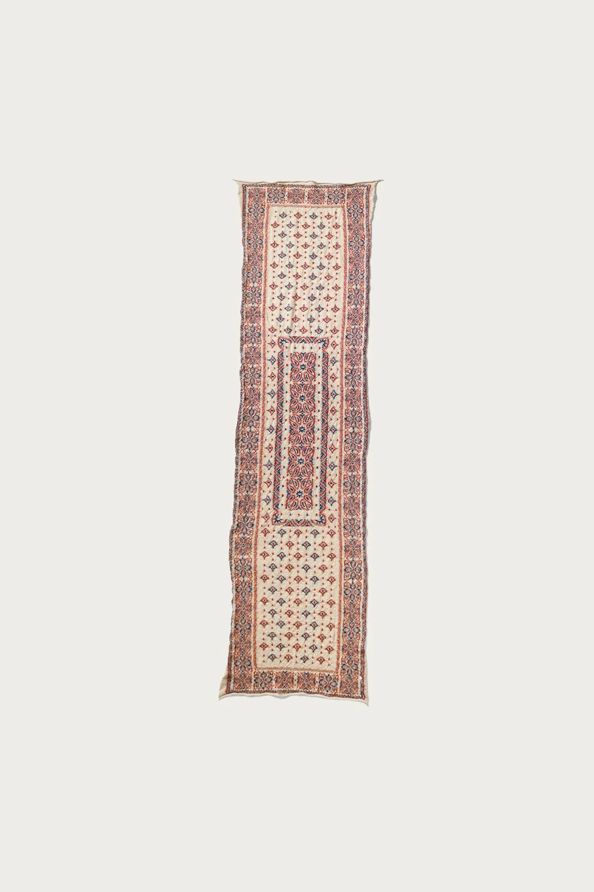 Fulling Wool Scarf Colorful BIG-MAMA BANDANA - Natural sold by Canoe Club