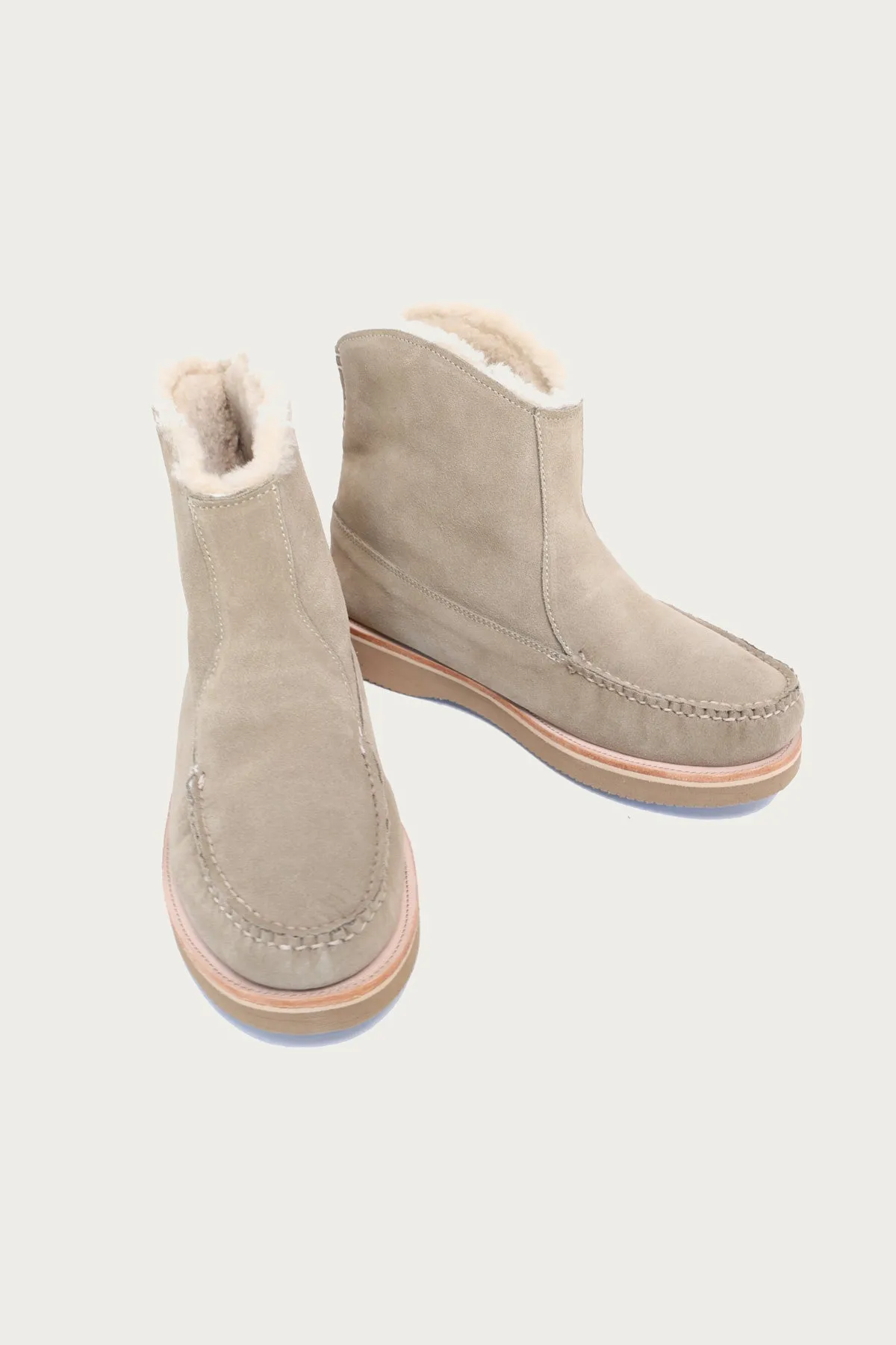 Engineered Garments x Easymoc Surf Boot - Stone Suede sold by Canoe Club product image thumbnail 2