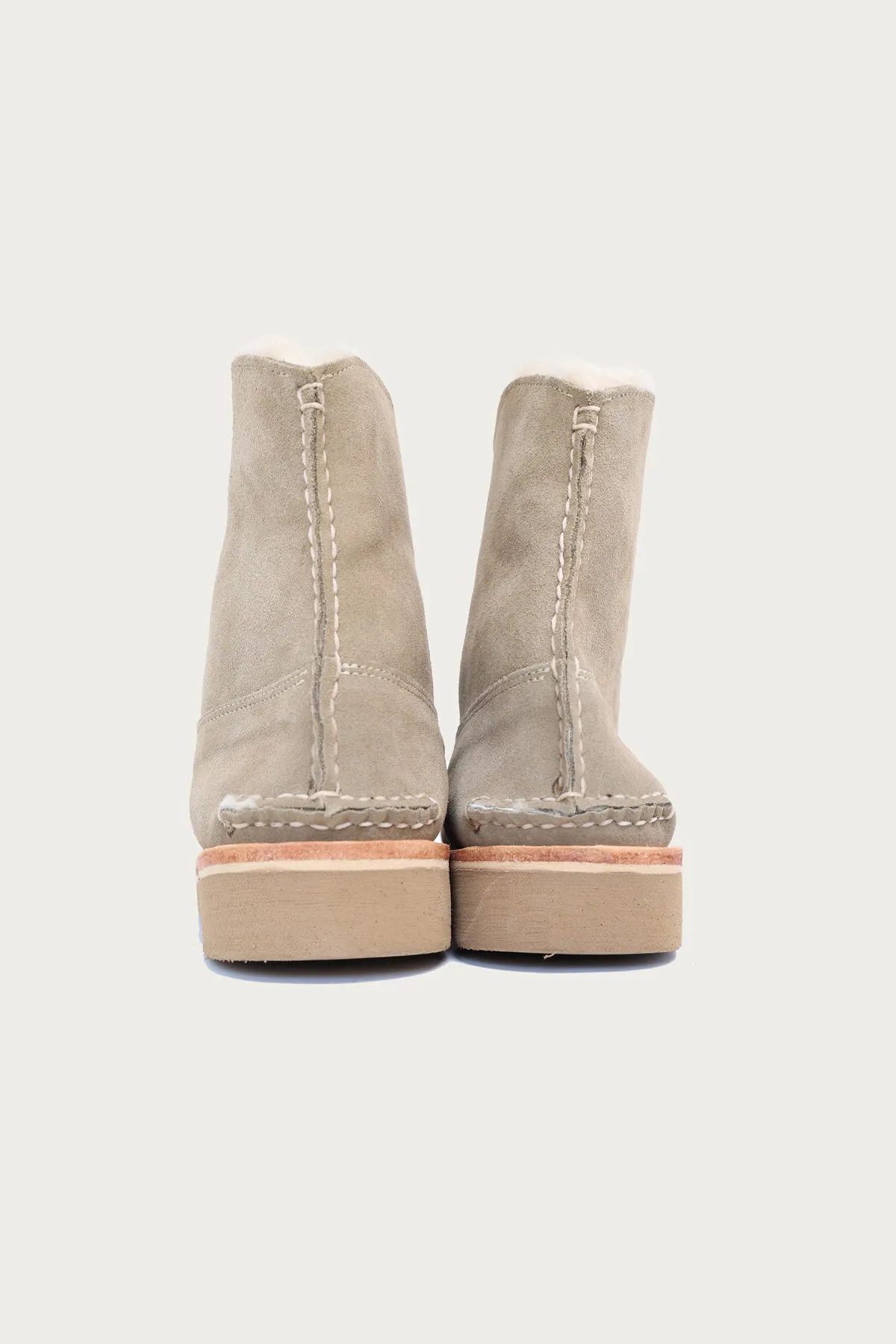 Engineered Garments x Easymoc Surf Boot - Stone Suede sold by Canoe Club product image thumbnail 3