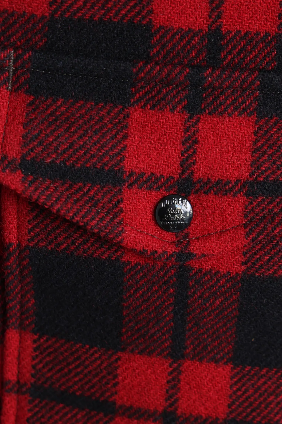 Wool Blend Flannel - Red/Black Check sold by Canoe Club product image thumbnail 2