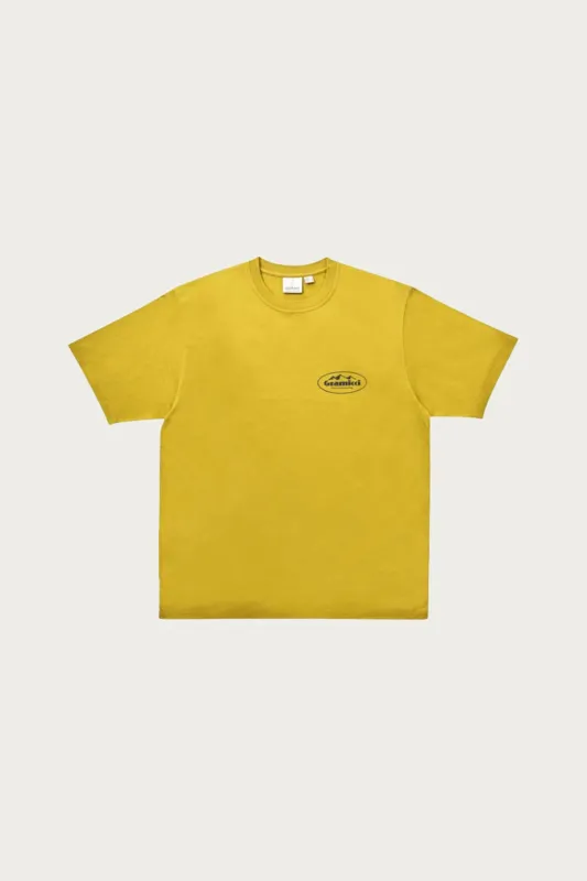 Mountaineering Tee - Deep Yellow made by Gramicci