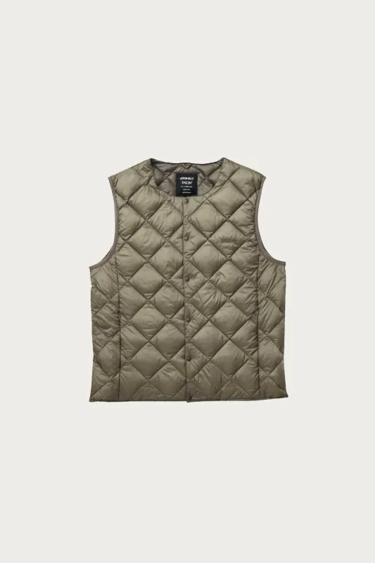 Inner Down Vest - Stone Grey made by Gramicci