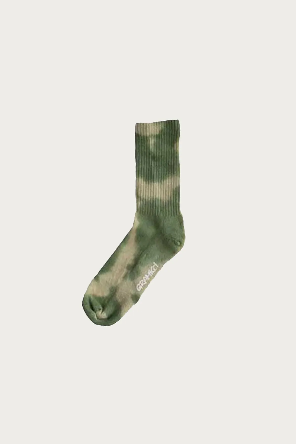 Tie Dye Crew Socks - Green sold by Canoe Club
