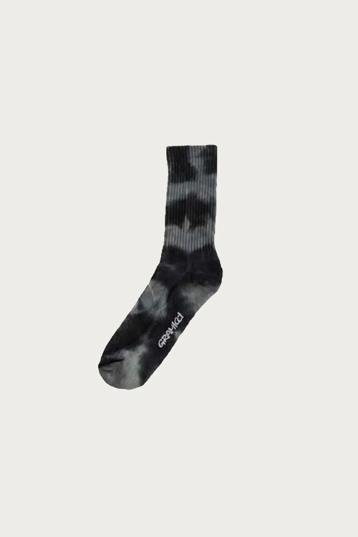 Tie Dye Crew Socks - Charcoal sold by Canoe Club