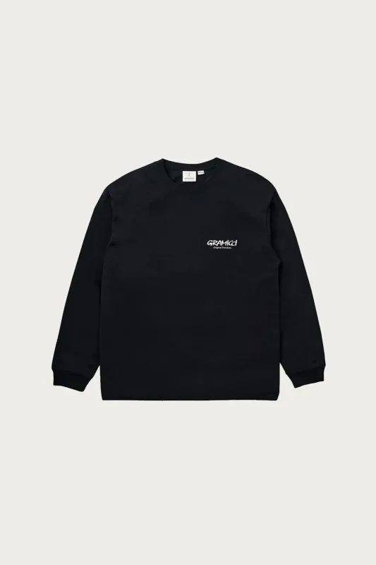 Original Freedom L/S Tee - Vintage Black made by Gramicci