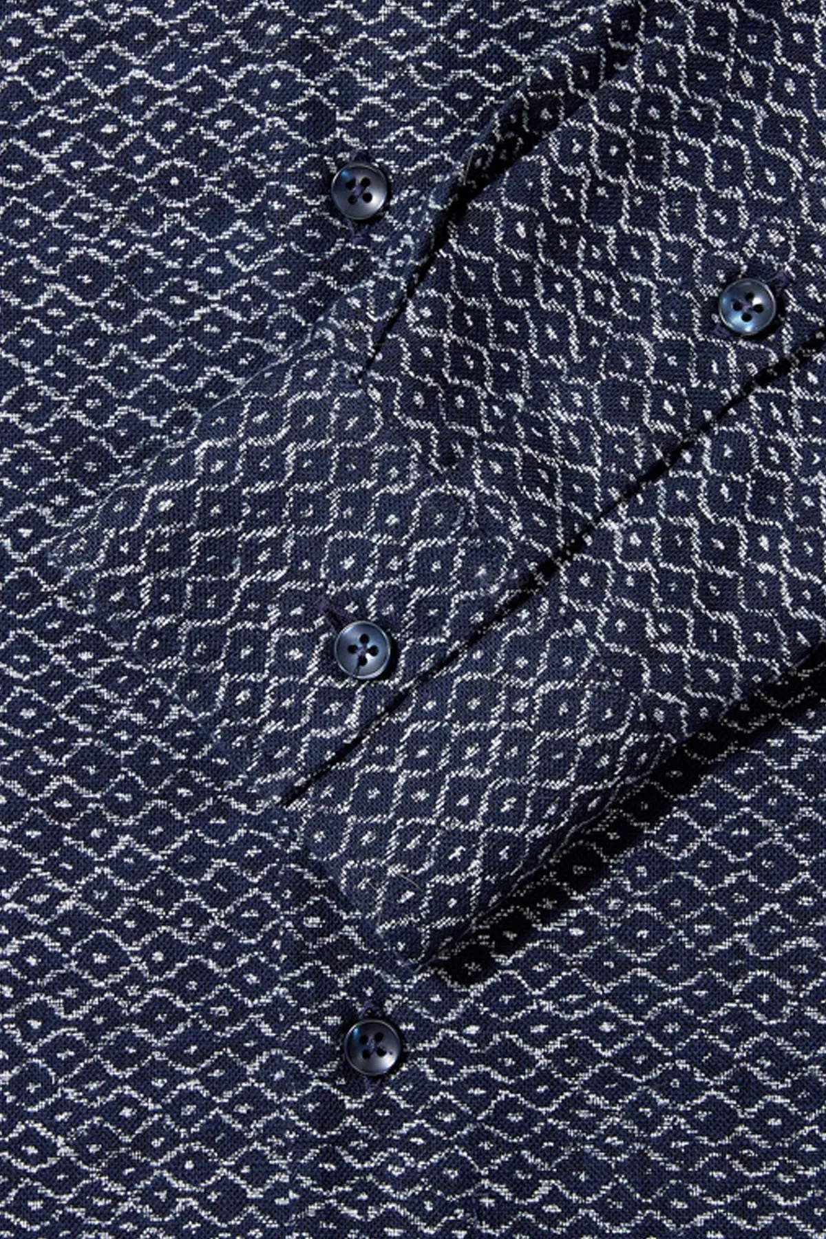Diamanté LS Shirt - Navy sold by Canoe Club product image thumbnail 3