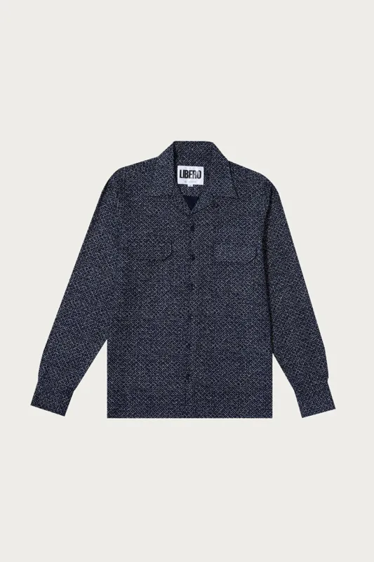 Diamanté LS Shirt - Navy made by Libero