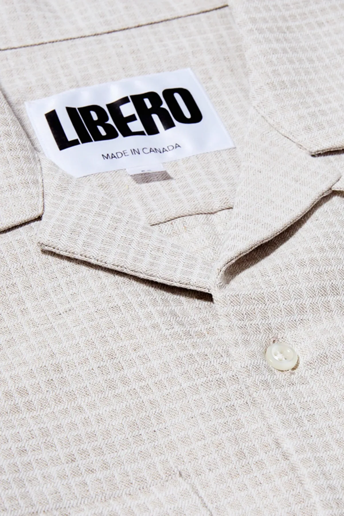 Brodo LS Shirt - Cream sold by Canoe Club product image thumbnail 2