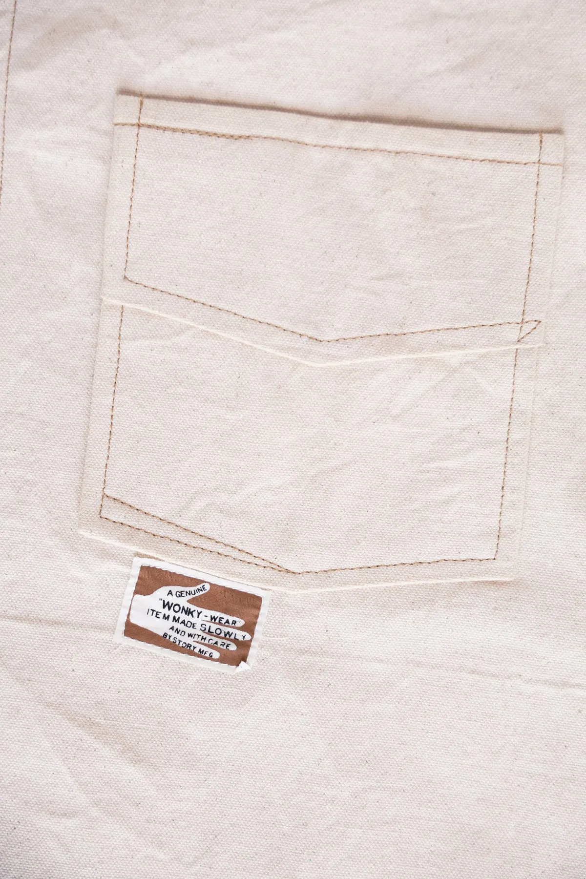 555 Jacket - Ecru Wonky-Wear sold by Canoe Club product image thumbnail 3