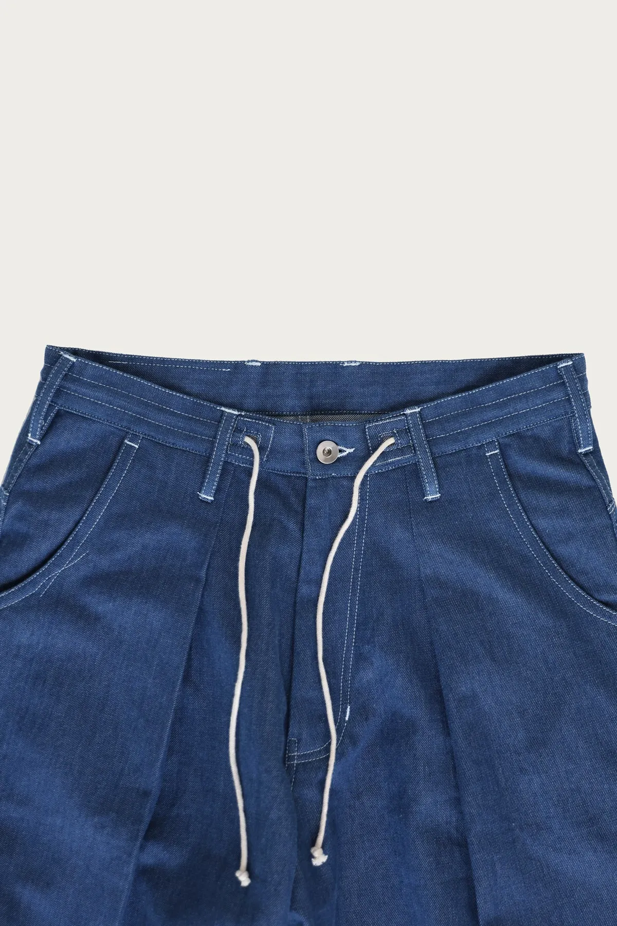 Lush Pants - Indigo Denim Wonky-Wear sold by Canoe Club product image thumbnail 2
