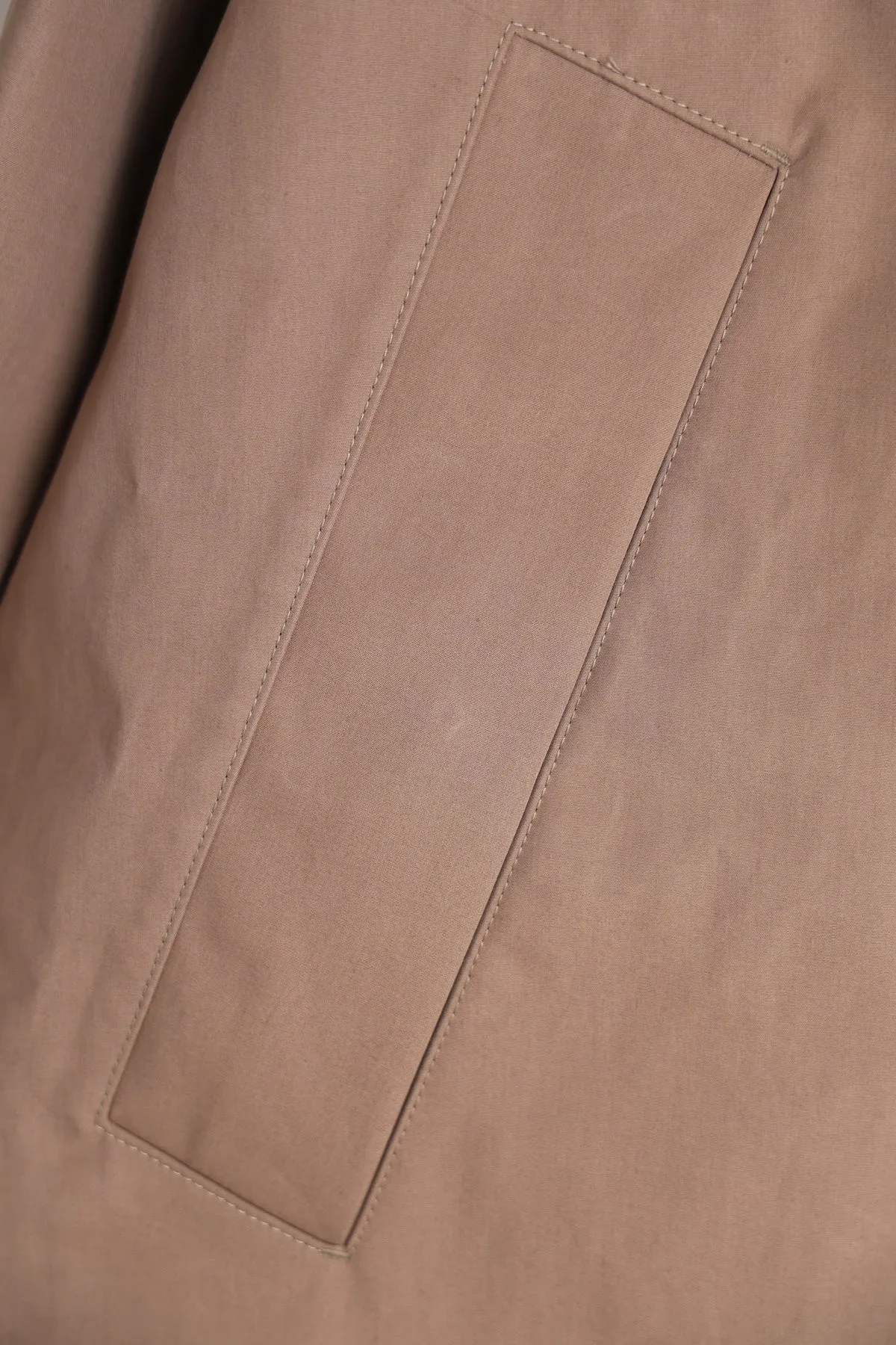 Soft Technical Parka - Latte Coffee sold by Canoe Club product image thumbnail 3