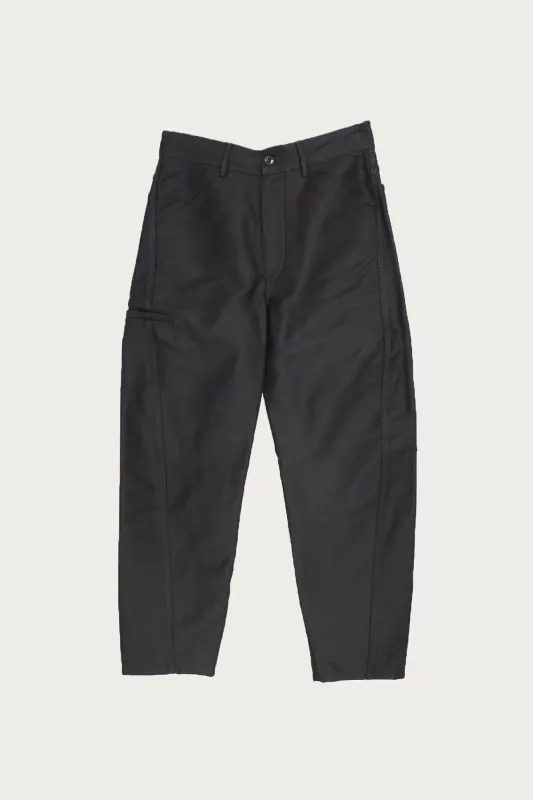 Twisted Workwear Pants - Black made by Lemaire