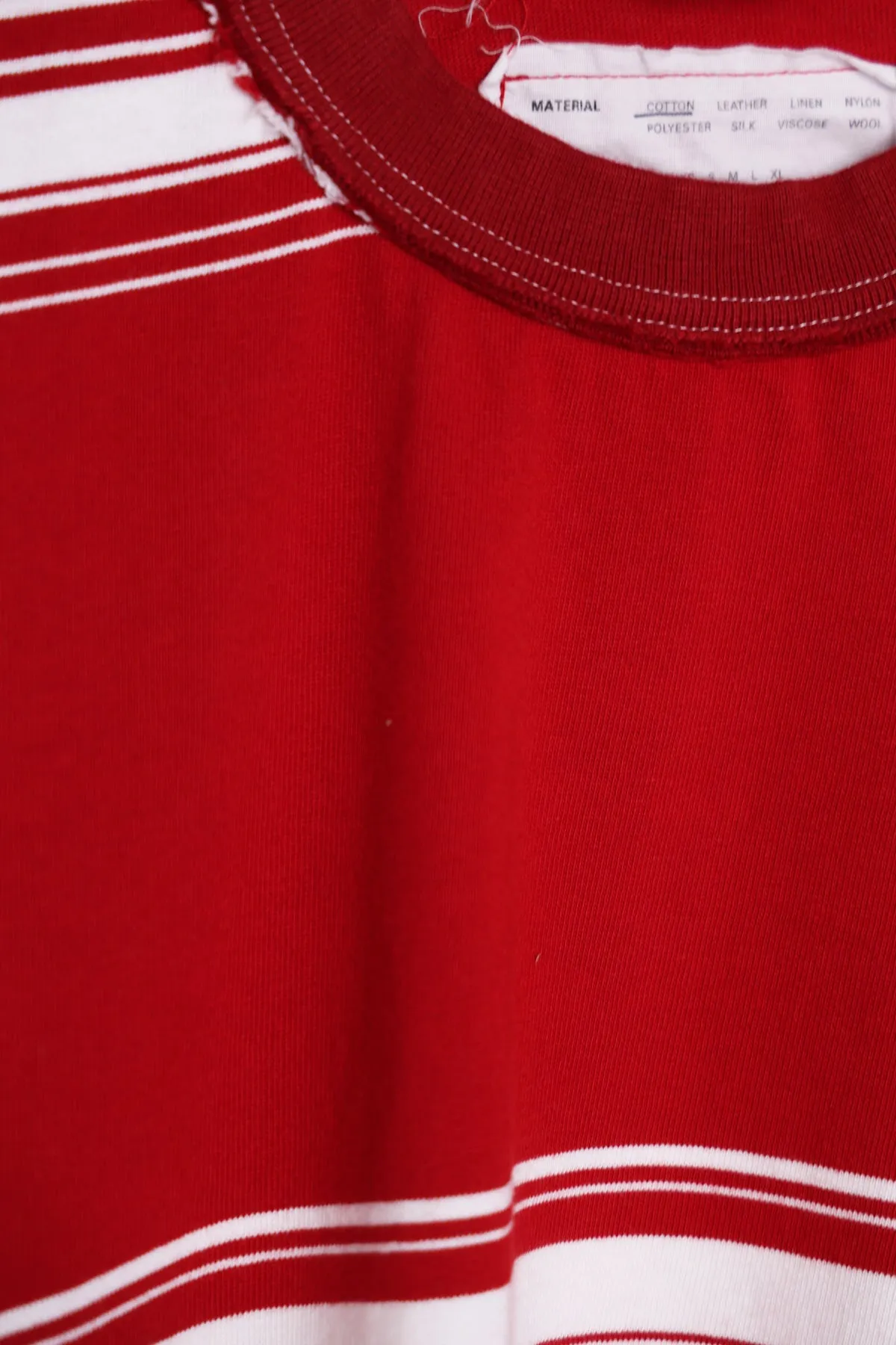 Big L/S Tee - Red/White sold by Canoe Club product image thumbnail 2