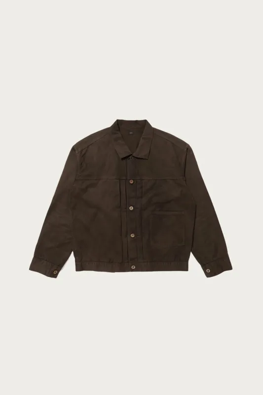 Lot.309 Buckle-Backed Jacket - Damaged Mud Dye made by Taiga Takahashi Mens