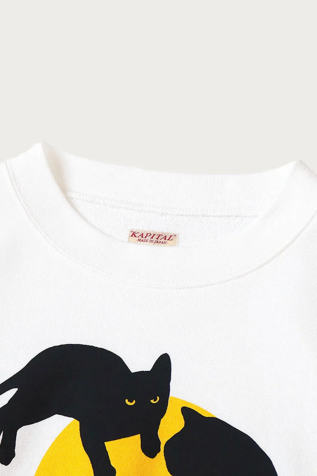 ECO SWT Knit Crew SWT(CATPITAL) - White sold by Canoe Club product image thumbnail 3