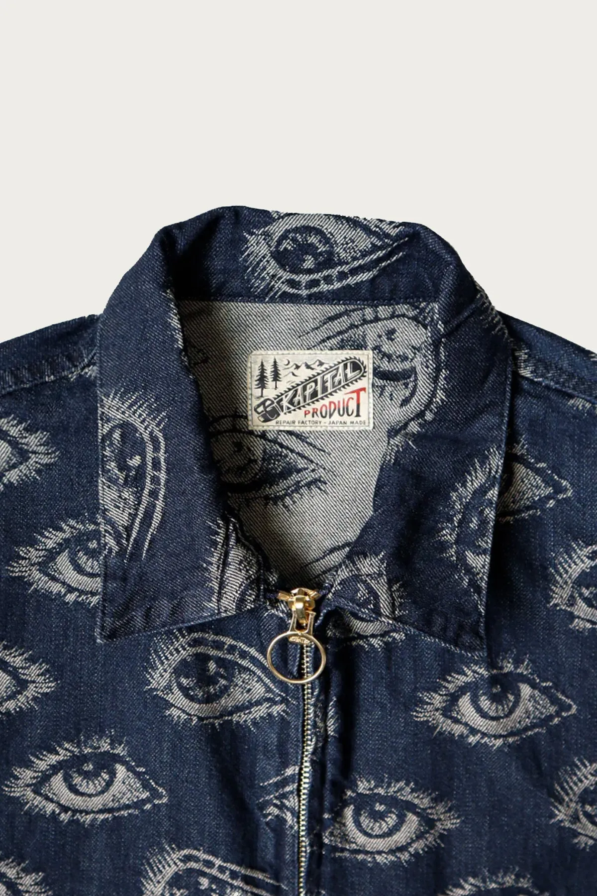 12oz SPEAKEASY Denim Drizzler JKT - Indigo sold by Canoe Club product image thumbnail 2