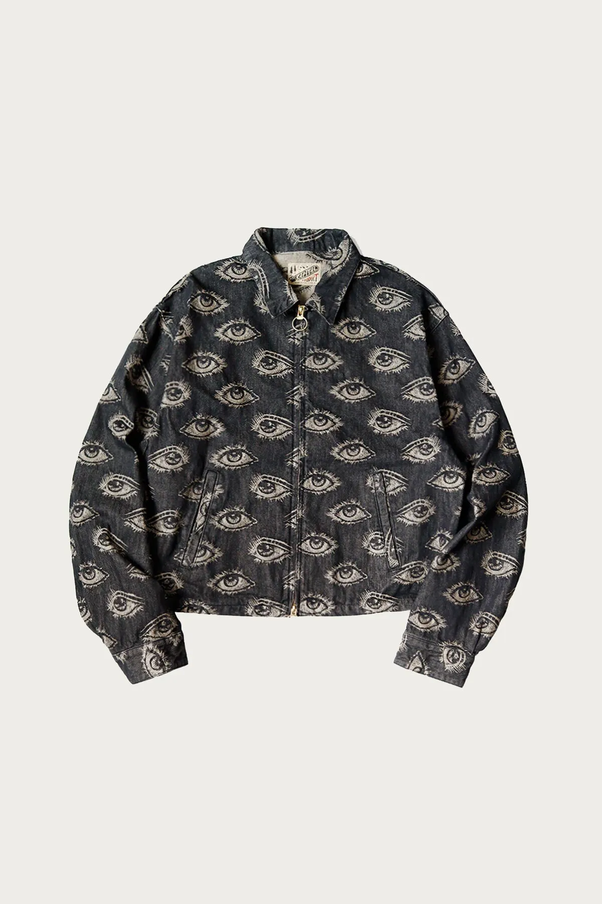 12oz SPEAKEASY Denim Drizzler JKT - Black sold by Canoe Club