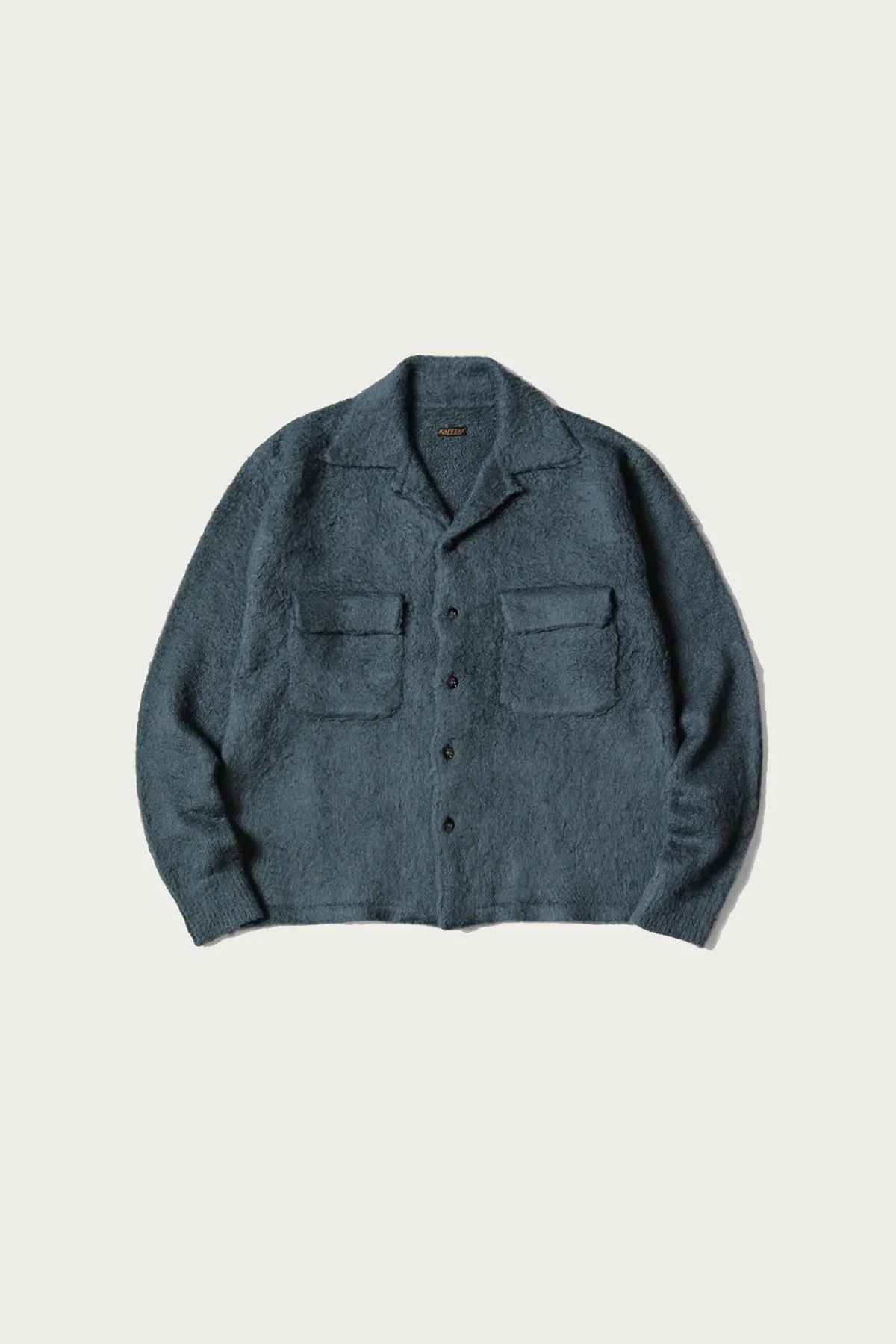 7G Shaggy Knit Board Shirt - Blue Grey sold by Canoe Club