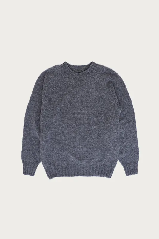 Boxy Space Knit - Med Grey made by Howlin'