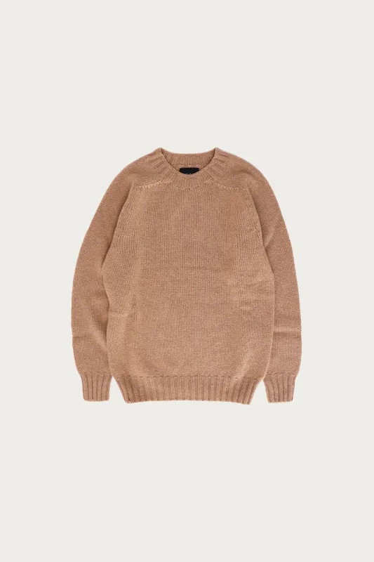 Boxy Space Knit - Camel made by Howlin'