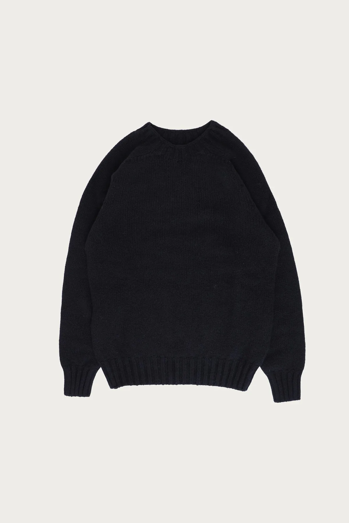 Boxy Space Knit - Black sold by Canoe Club