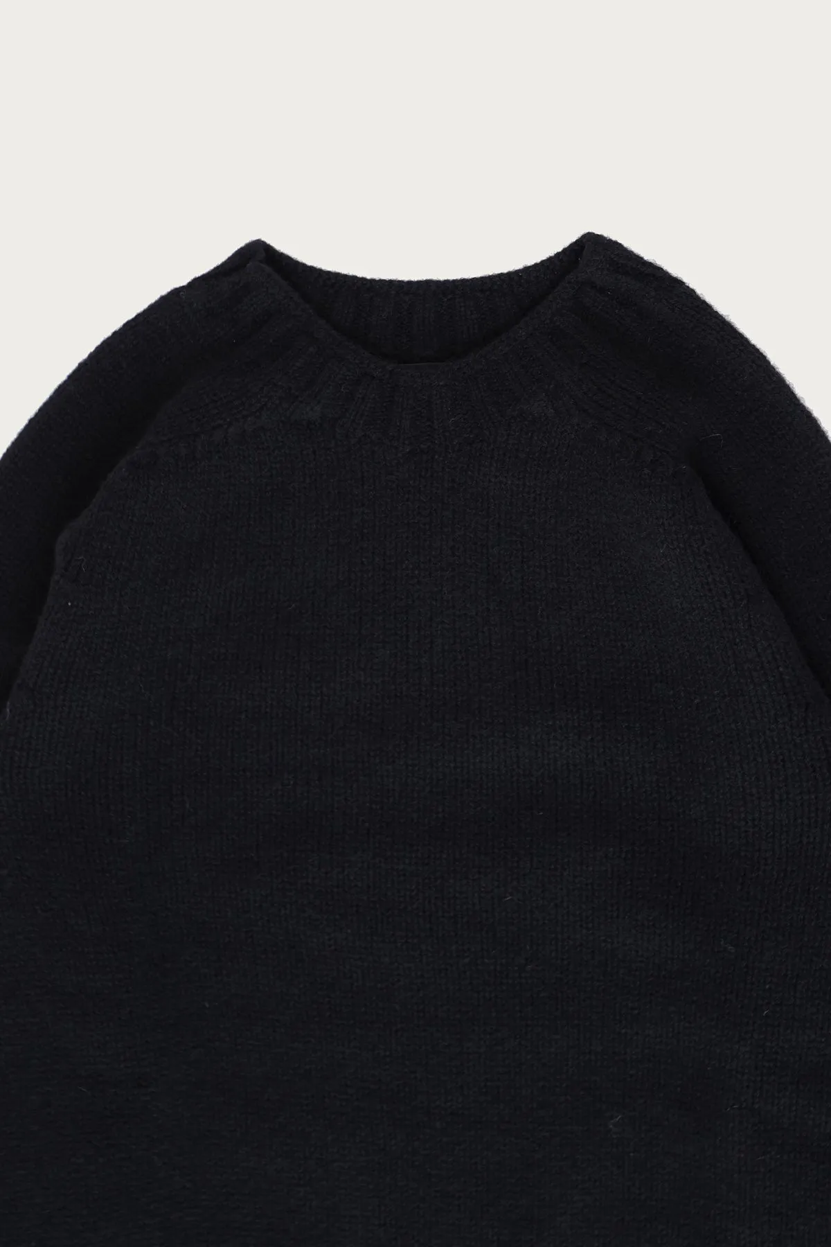 Boxy Space Knit - Black sold by Canoe Club product image thumbnail 2