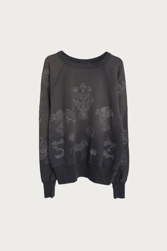 Wilson Crewneck - Charcoal made by Samuel Zelig